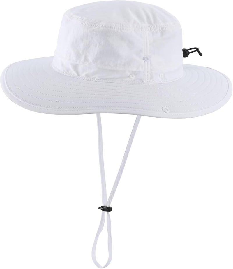 Connectyle Sun Hat for Men Women Outdoor UV Protection Safari Hat for Fishing Hiking Gardening Breathable Cowboy Hat UPF50 - Image 1